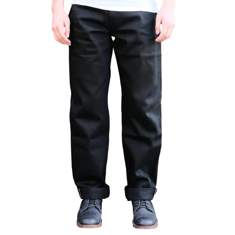 Momotaro "Standard" Black Selvedge Jeans (Classic Straight) made by Momotaro
