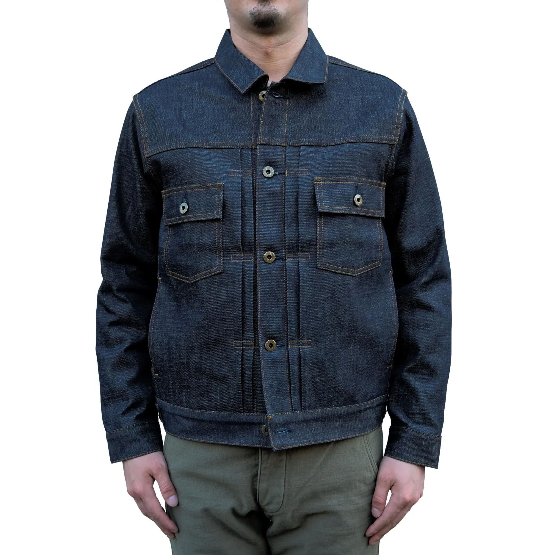 Japan Blue 12.5oz. Type 2 Selvedge Jacket sold by Okayama Denim product image thumbnail 2