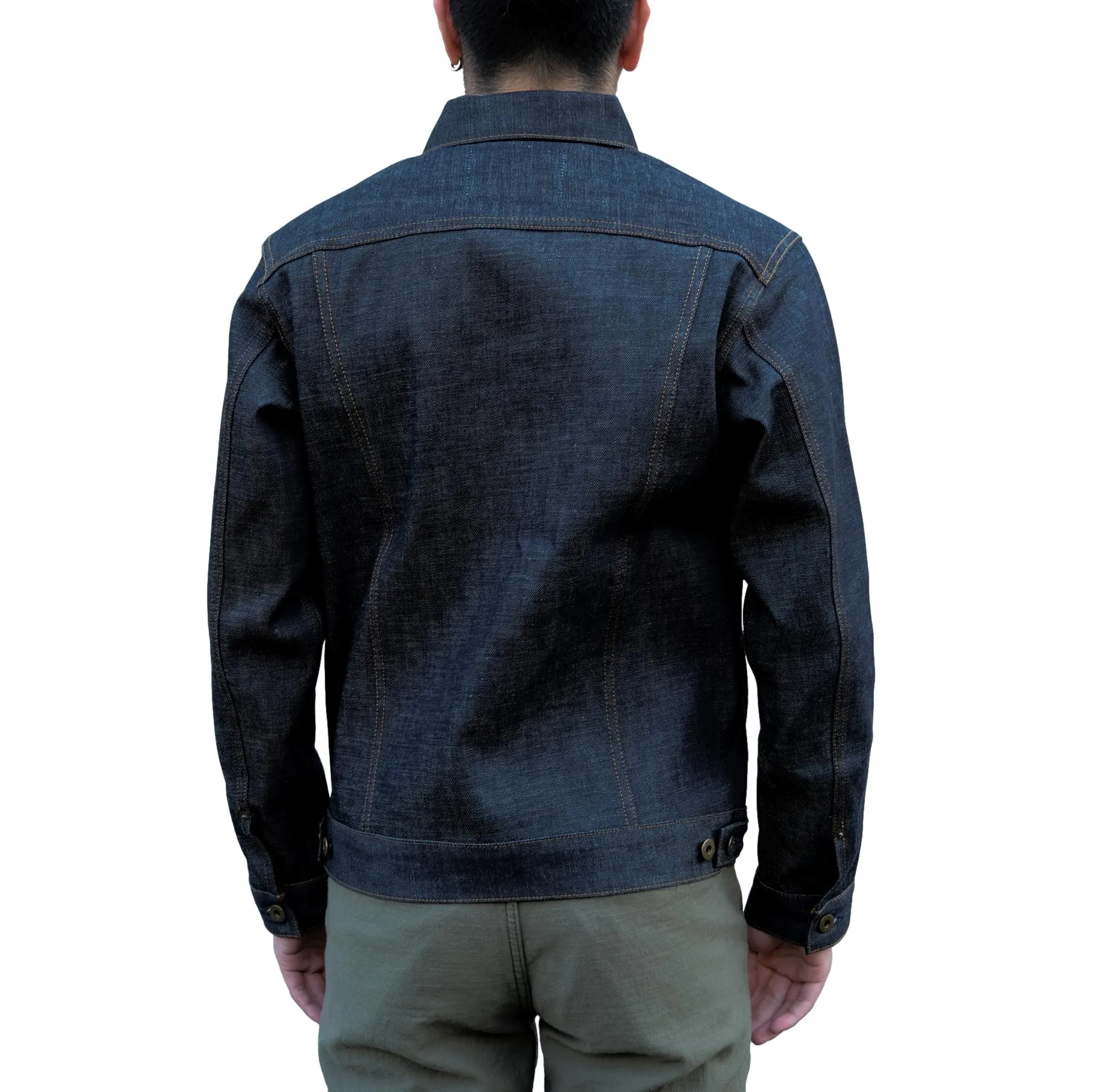 Japan Blue 12.5oz. Type 2 Selvedge Jacket sold by Okayama Denim product image thumbnail 3