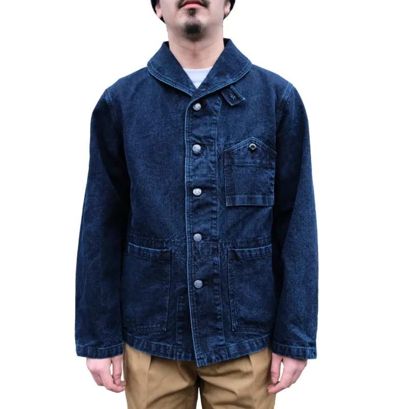 Soundman "Marshall" Indigo Sashiko USN Coverall made by Soundman