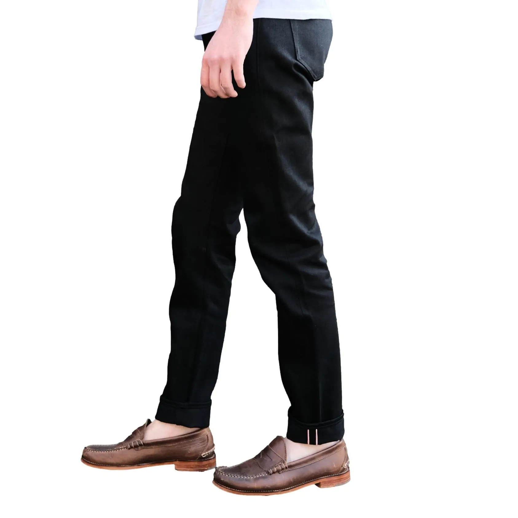 Momotaro "Standard" Black Selvedge Jeans (Slim Tapered) sold by Okayama Denim product image thumbnail 2