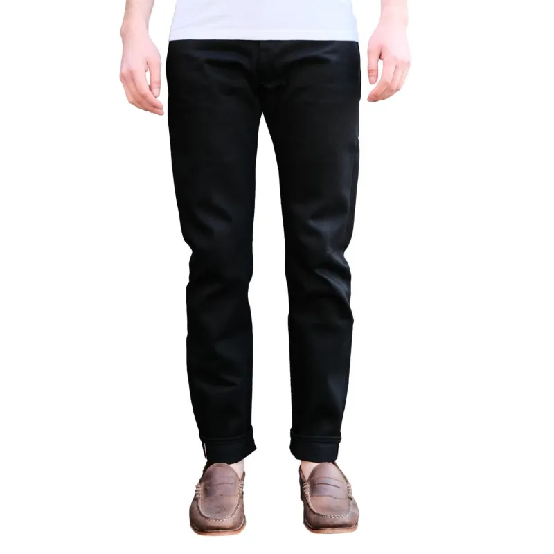 Momotaro "Standard" Black Selvedge Jeans (Slim Tapered) made by Momotaro