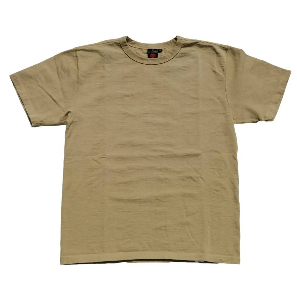 Studio D'Artisan 9913 Loopwheel Tee (Green) sold by Okayama Denim