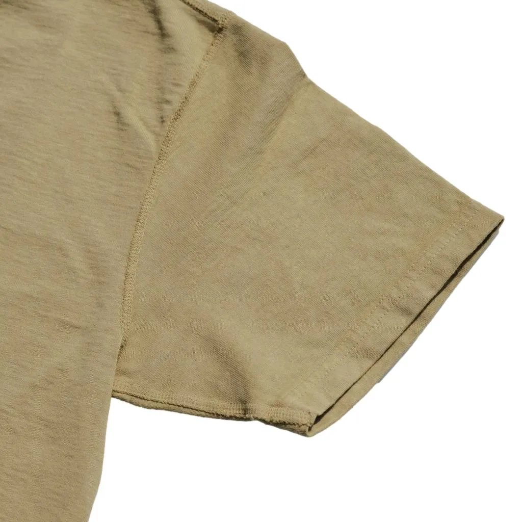 Studio D'Artisan 9913 Loopwheel Tee (Green) sold by Okayama Denim product image thumbnail 4