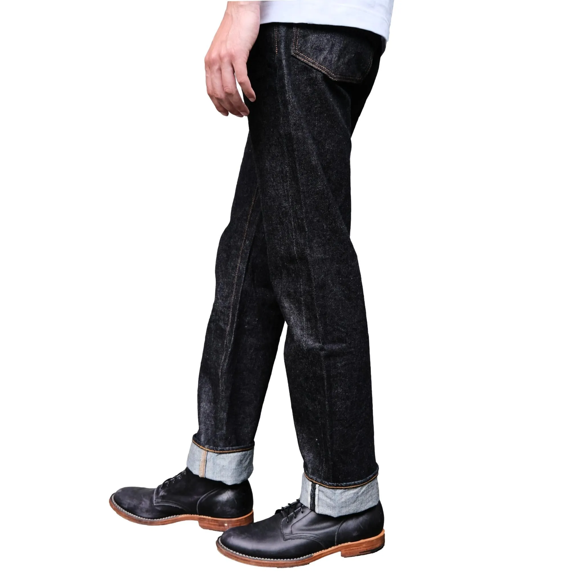 Big John 14oz. "Ishikawadai Suvin Gold" Selvedge Jeans (Regular Straight) sold by Okayama Denim product image thumbnail 2
