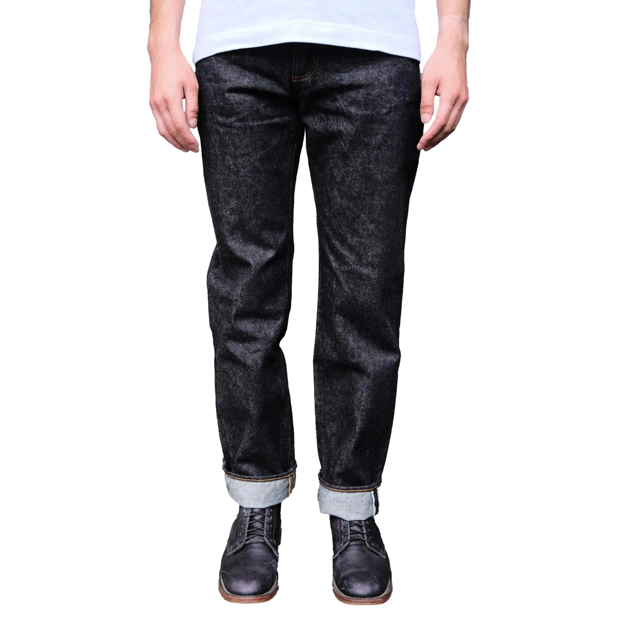 Big John 14oz. "Ishikawadai Suvin Gold" Selvedge Jeans (Regular Straight) sold by Okayama Denim