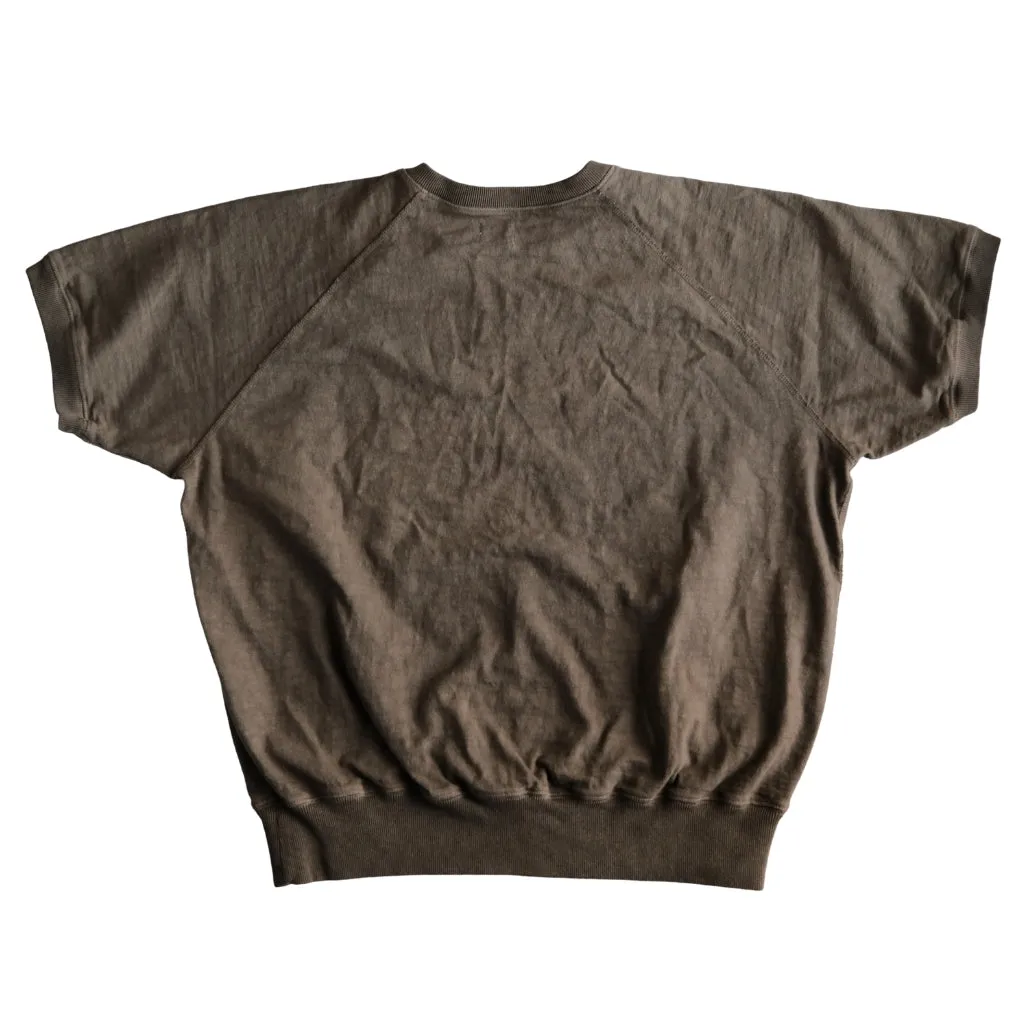 Omoto Denim Heavy Gauge Nep Tee (Olive) sold by Okayama Denim product image thumbnail 4