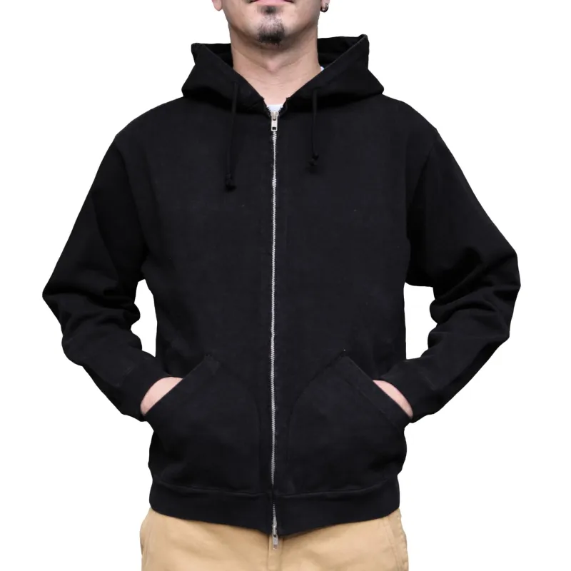 Samurai Jeans SWS-TW02 Heavyweight Hoodie (Black) made by Samurai Jeans