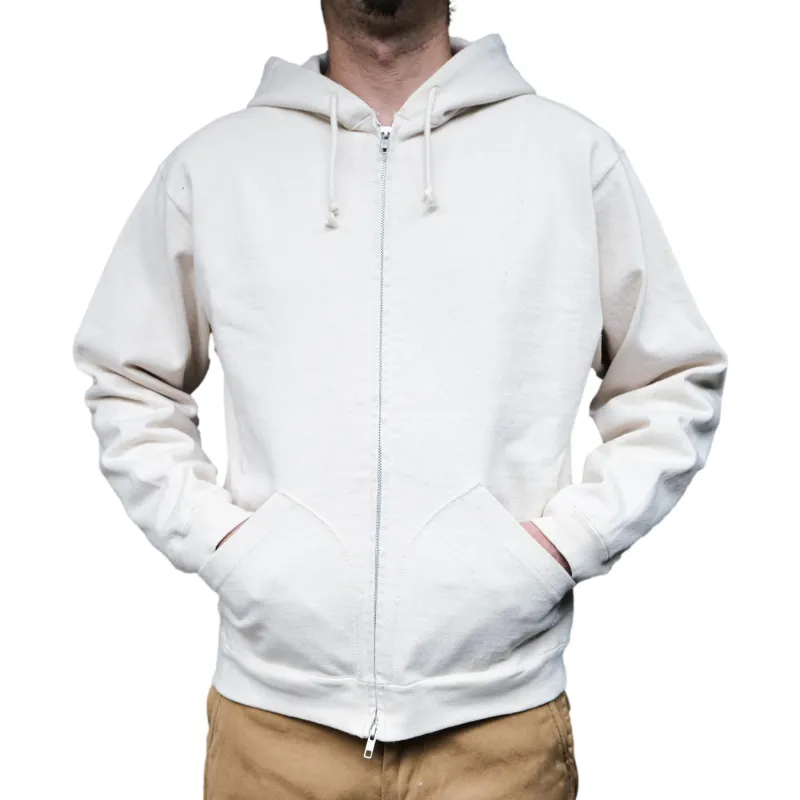 Samurai Jeans SWS-TW02 Heavyweight Hoodie (Off-White) made by Samurai Jeans