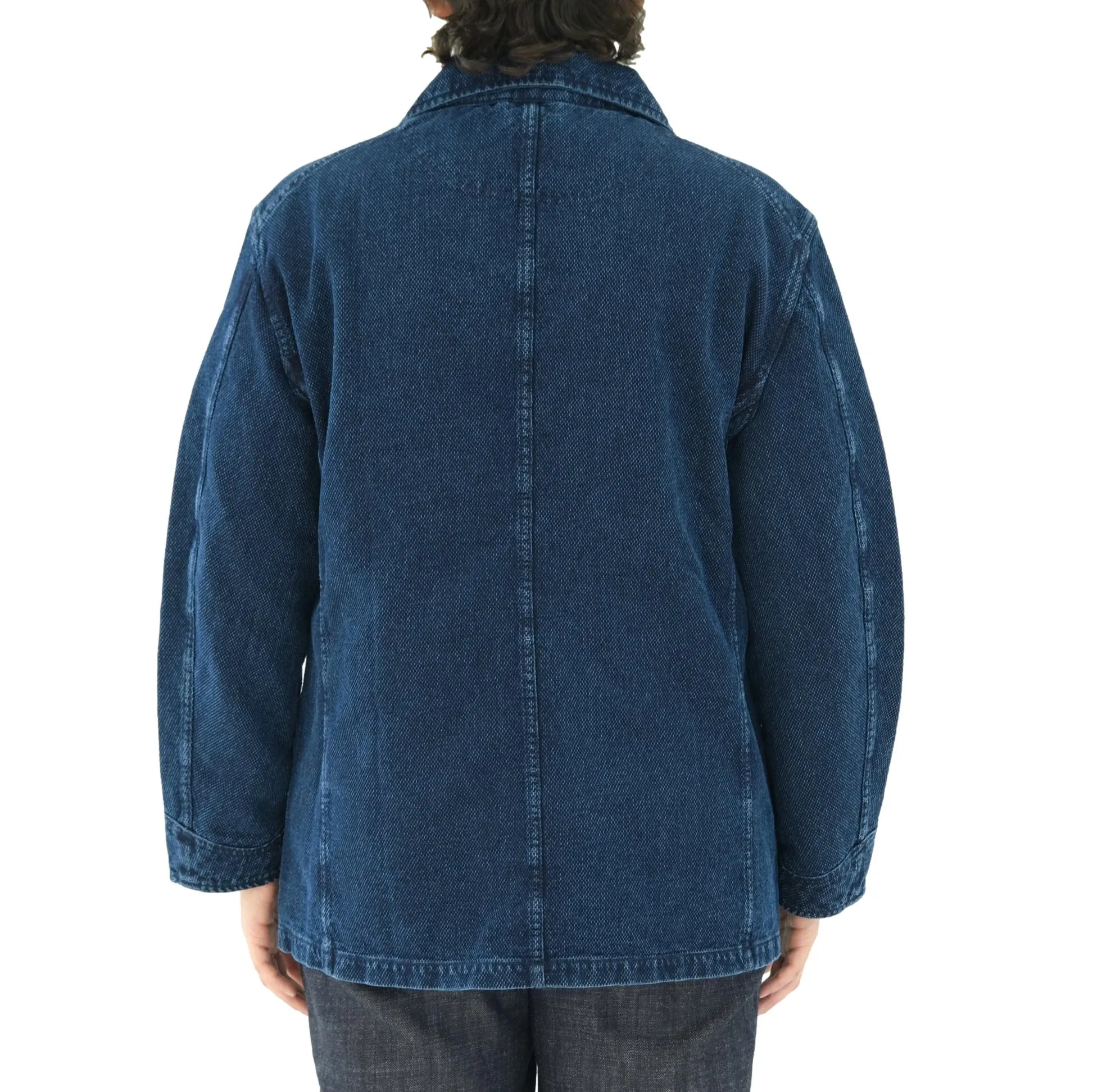 Soundman "Birmingham" Indigo Sashiko Ironworks Jacket sold by Okayama Denim product image thumbnail 3