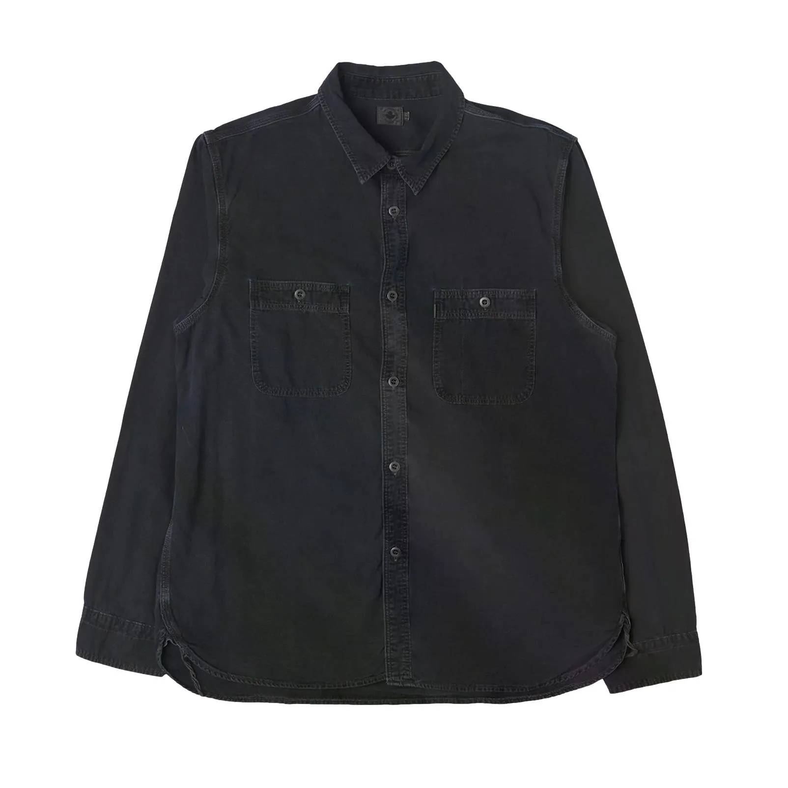 Omoto Denim Sumi Overdyed Indigo Selvedge Work Shirt sold by Okayama Denim product image thumbnail 3