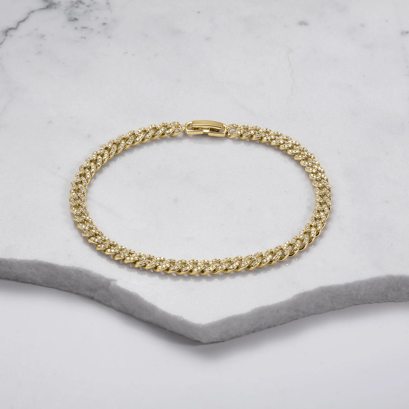 The Iced Cuban Bracelet - Gold sold by Ralph Christian product image thumbnail 5