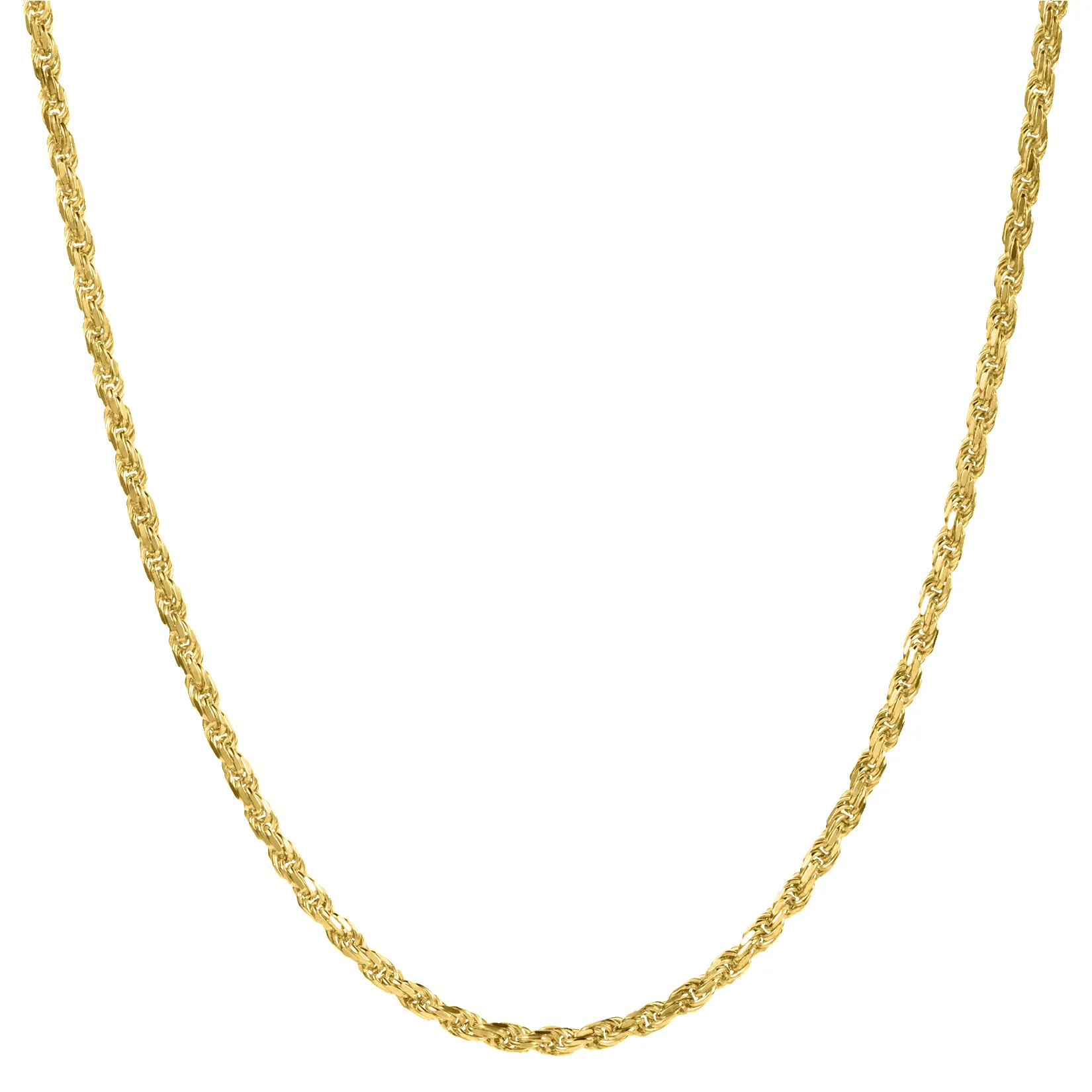 The Gold Rope Necklace - Italian Collection sold by Ralph Christian