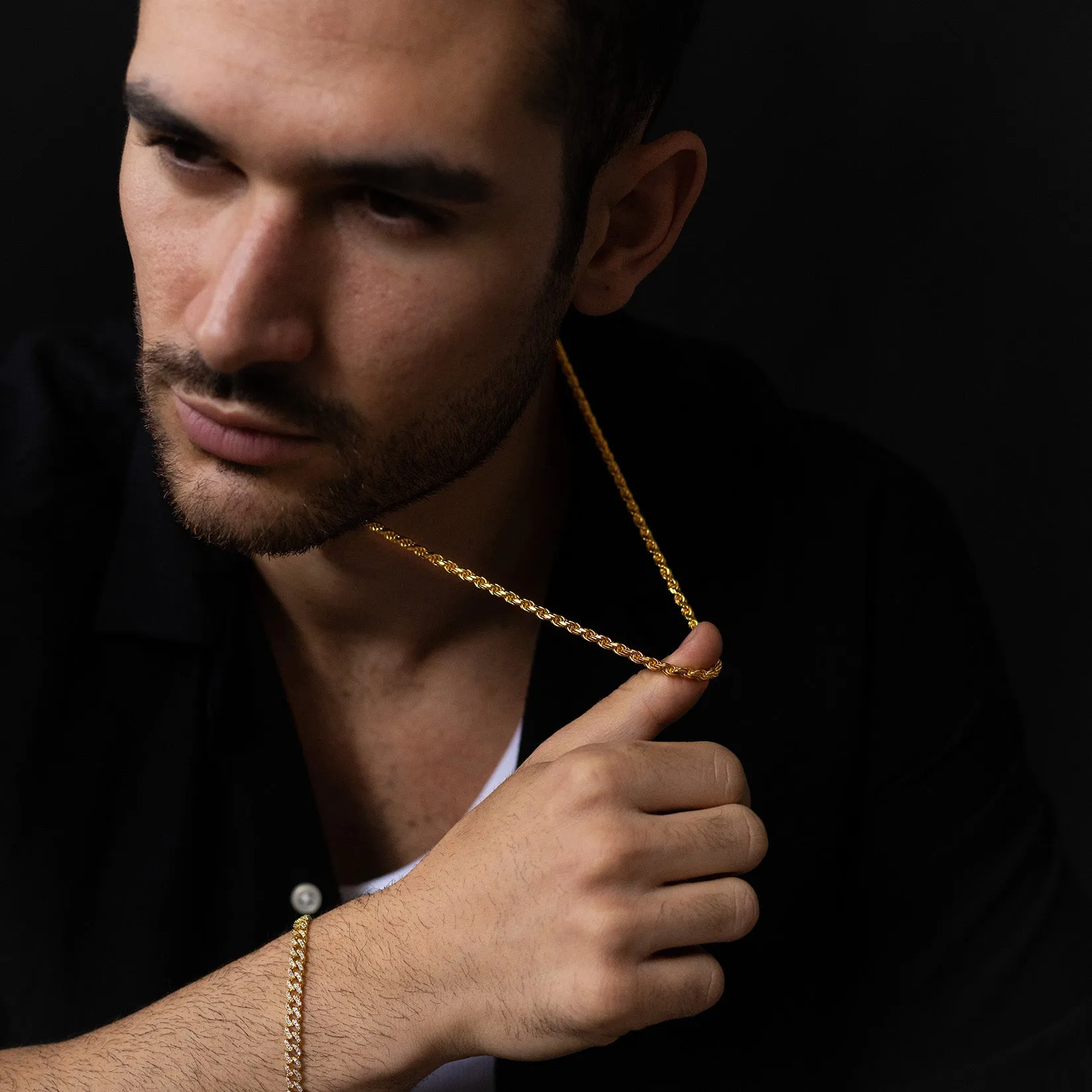 The Gold Rope Necklace - Italian Collection sold by Ralph Christian product image thumbnail 2