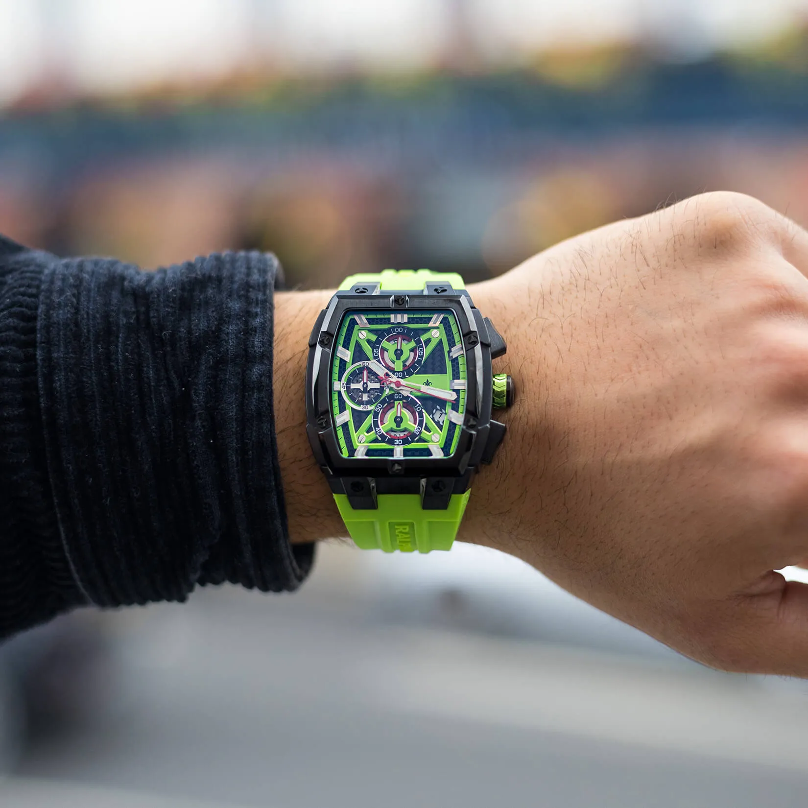 The Polaris Chrono - Lime Green sold by Ralph Christian product image thumbnail 3
