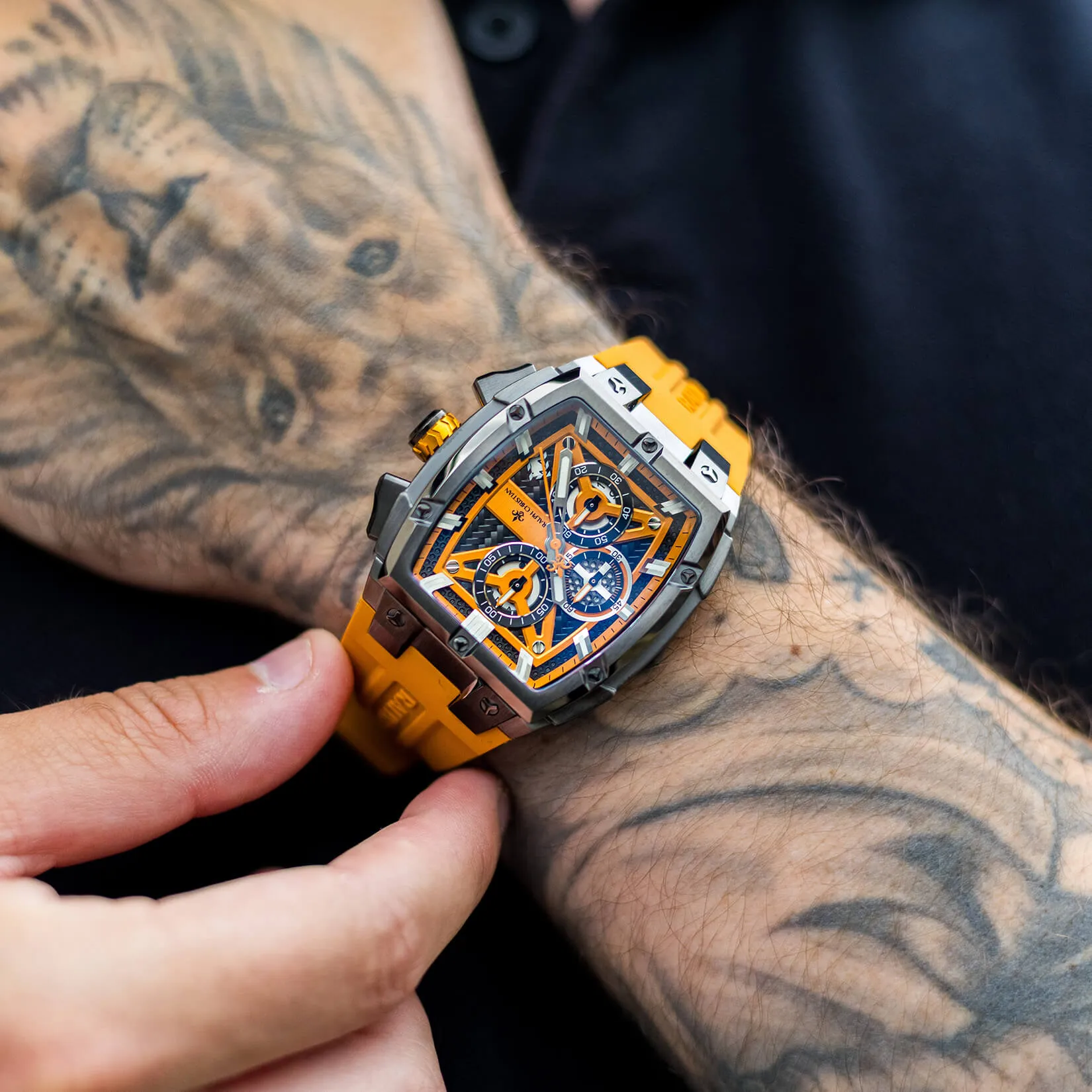 The Polaris Chrono - Neon Orange sold by Ralph Christian product image thumbnail 3