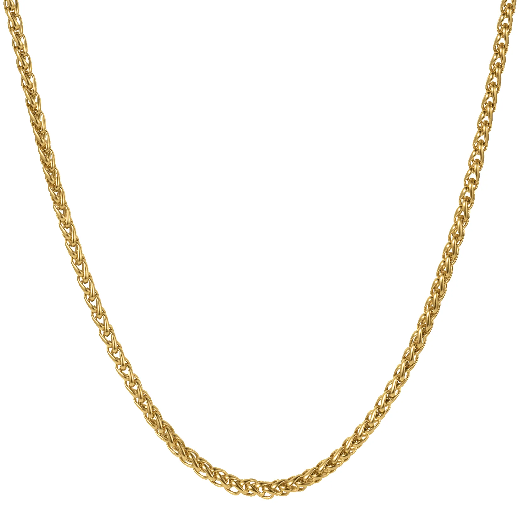The Gold Wheat Necklace - Essentials Collection sold by Ralph Christian