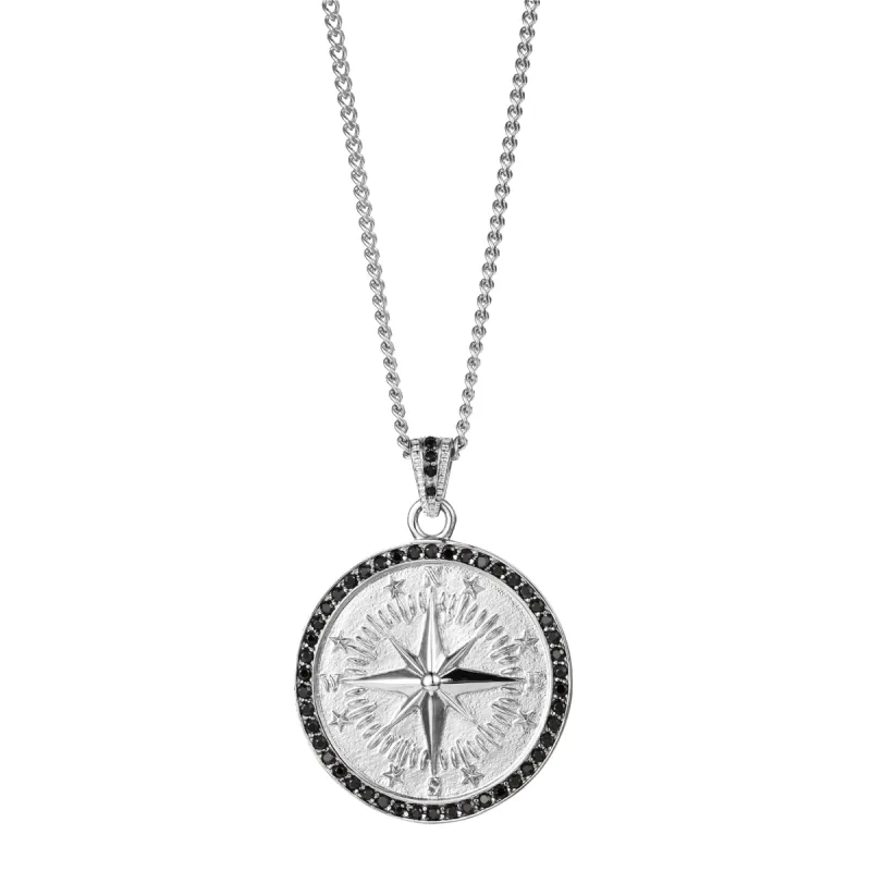 The Silver Compass Pendant - Essentials Collection sold by Ralph Christian