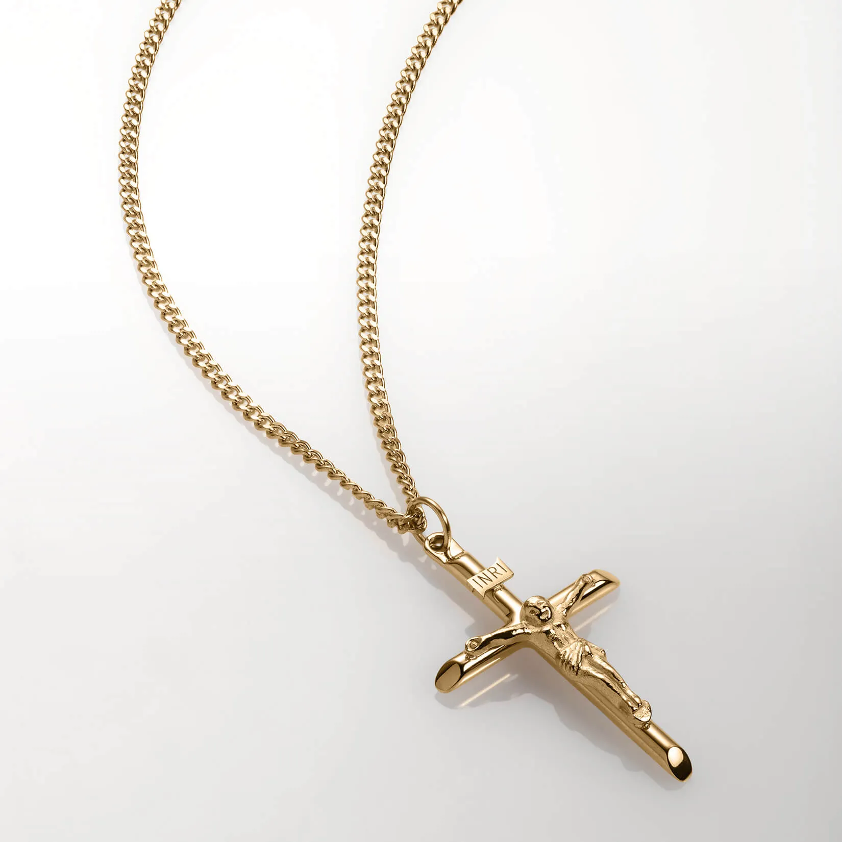 The Gold Crucifix Pendant - Essentials Collection sold by Ralph Christian product image thumbnail 2