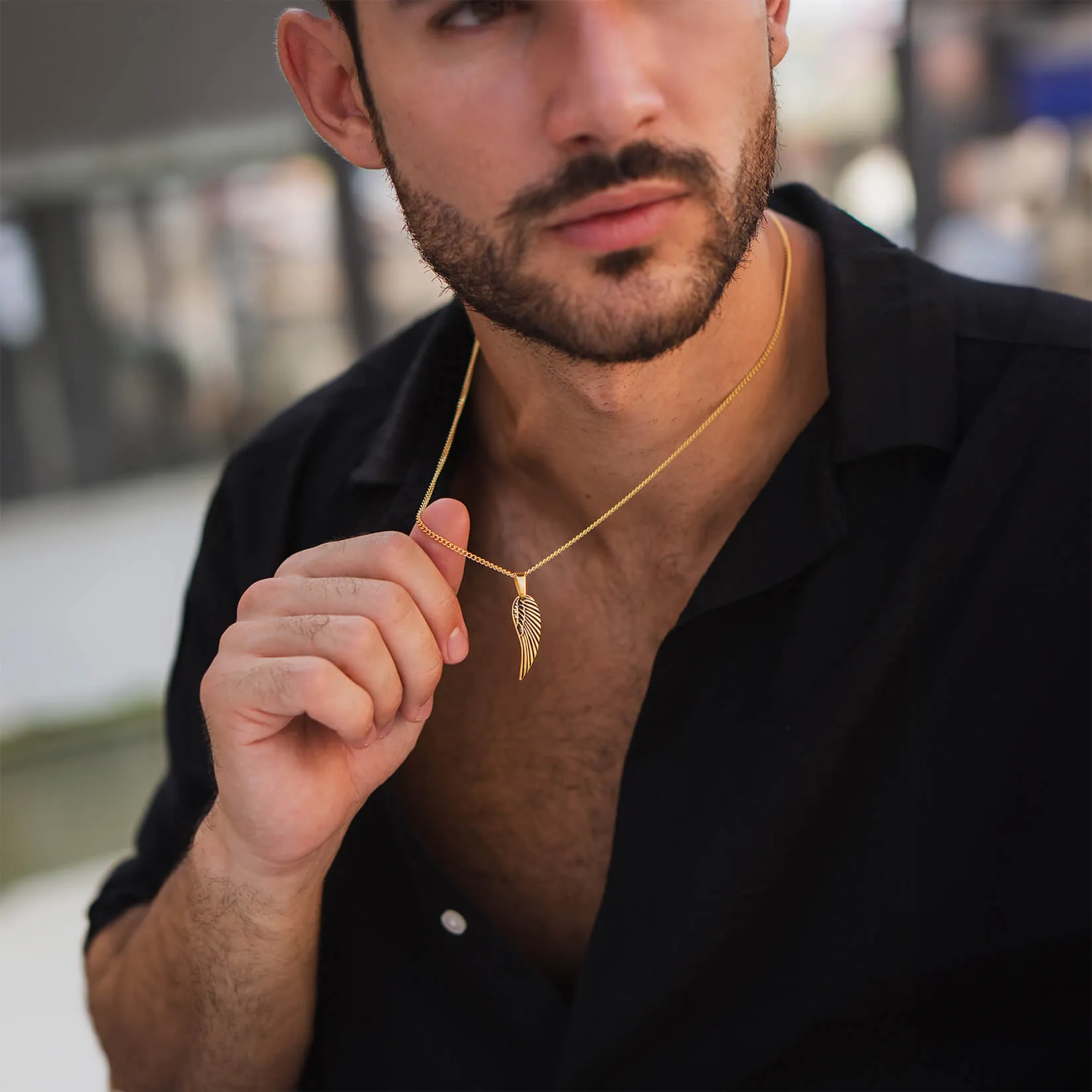 The Gold Wing Pendant - Essentials Collection sold by Ralph Christian product image thumbnail 3