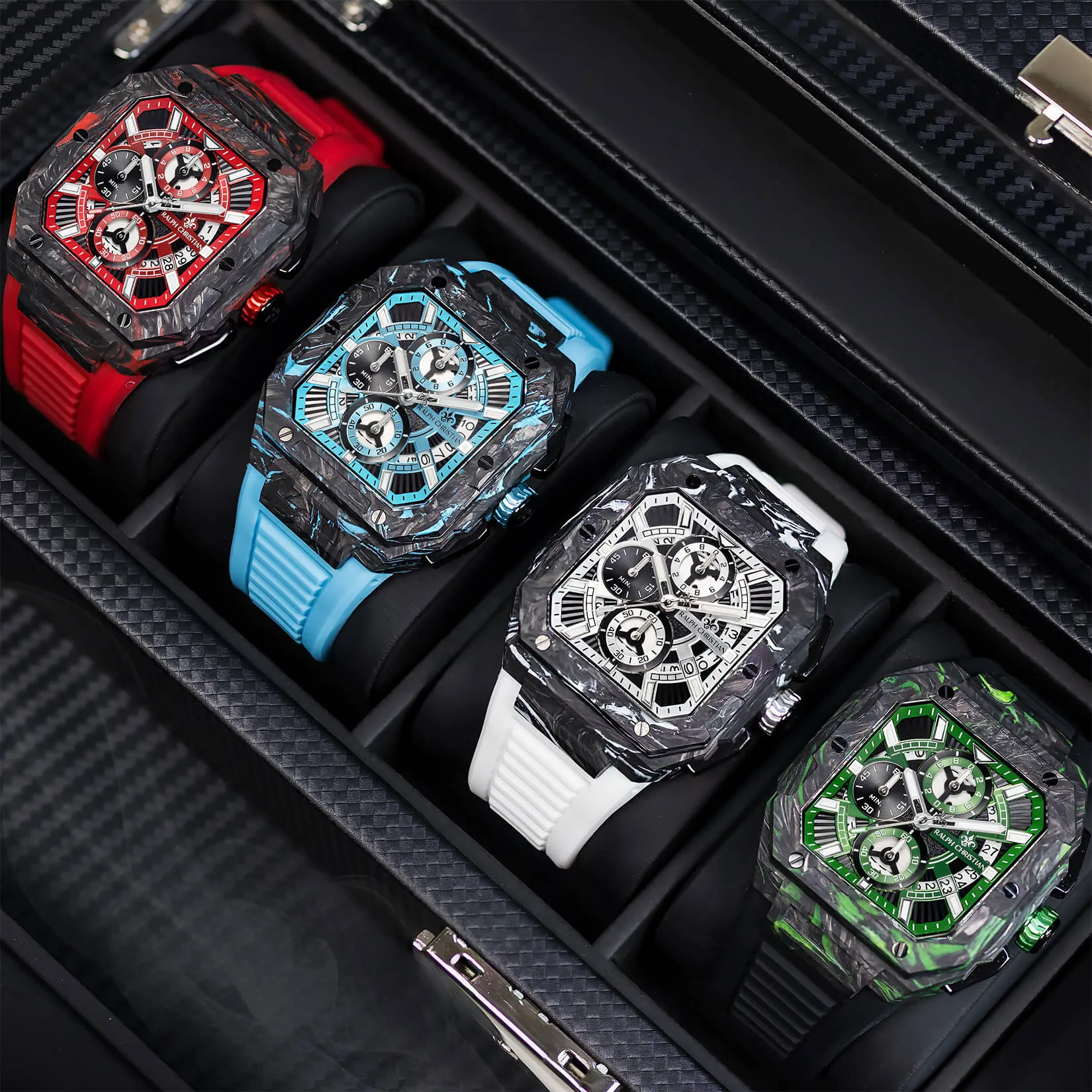 The Vanguard Carbon Chrono - Tidal Abyss sold by Ralph Christian product image thumbnail 5