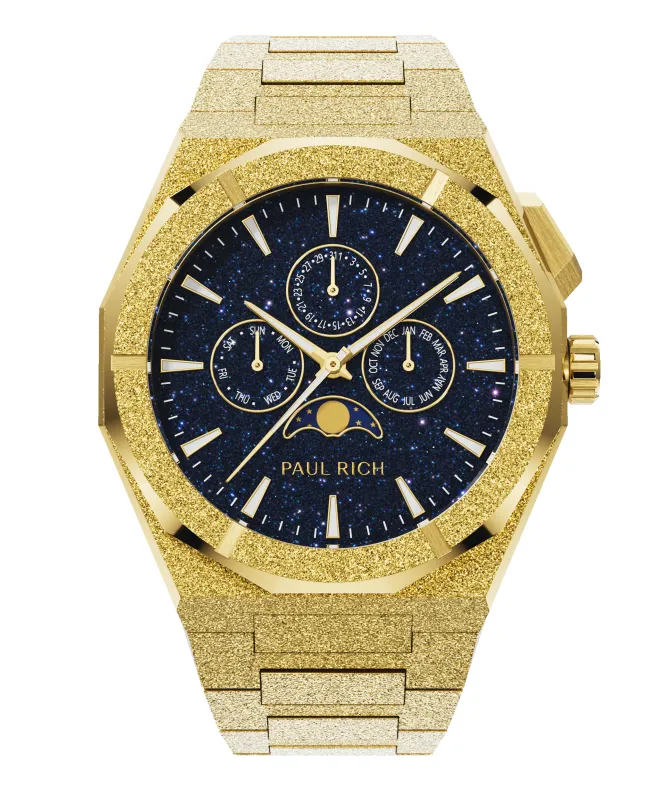 Moonphase Frosted Star Dust II Gold sold by Paul Rich