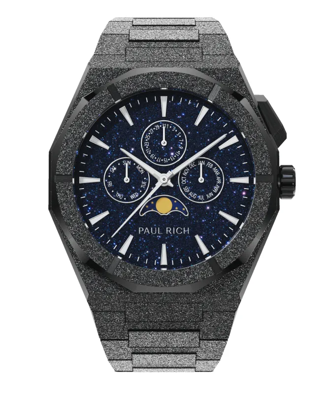 Moonphase Frosted Star Dust II Black sold by Paul Rich