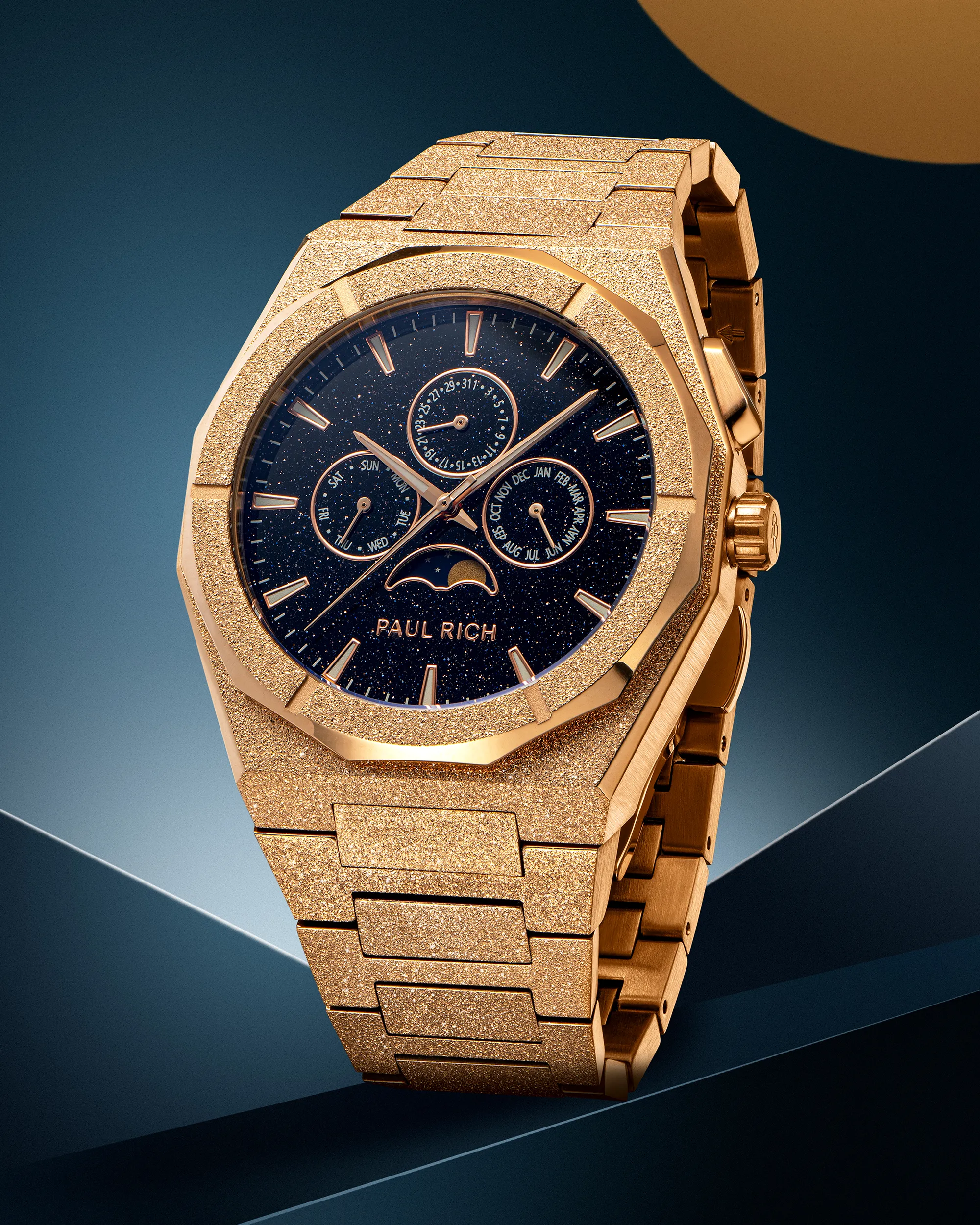 Moonphase Frosted Star Dust II Rose Gold sold by Paul Rich product image thumbnail 5