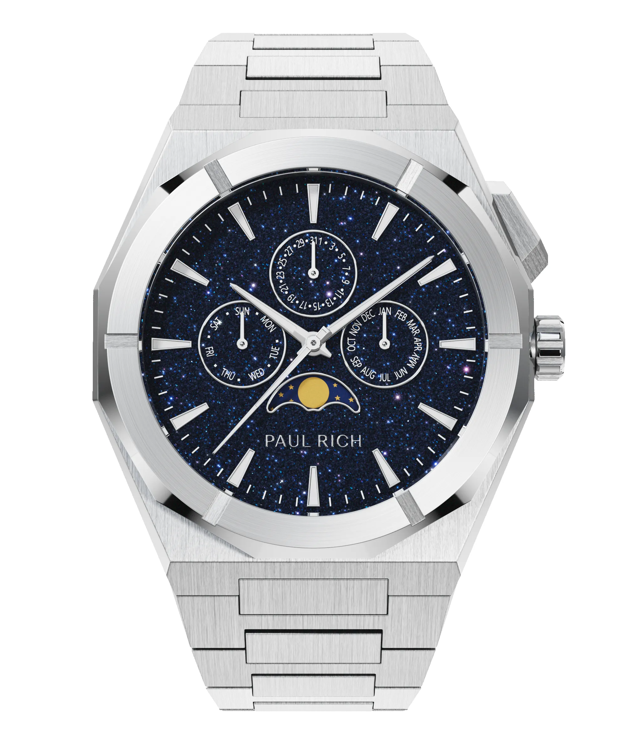 Moonphase Star Dust II Silver sold by Paul Rich