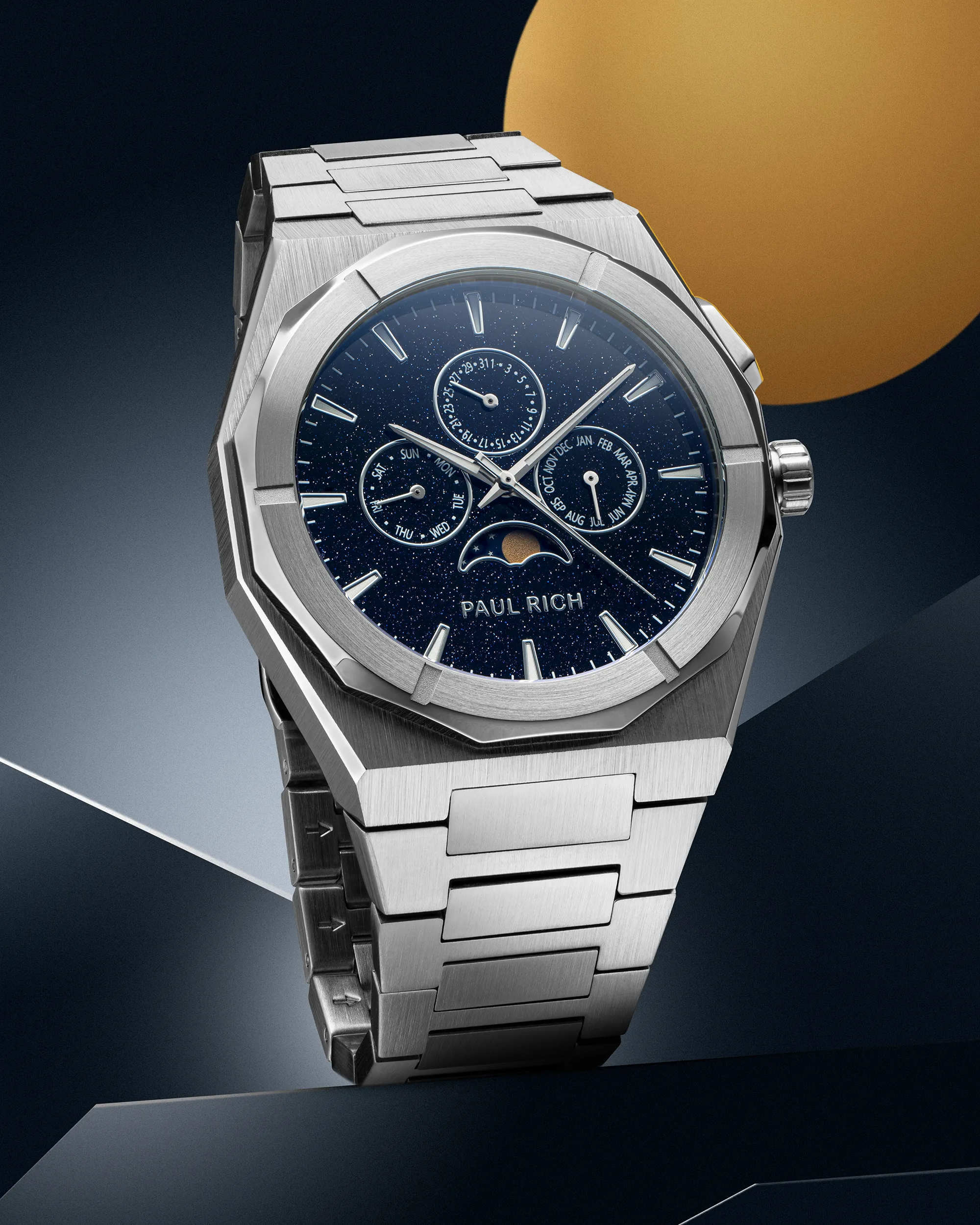 Moonphase Star Dust II Silver sold by Paul Rich product image thumbnail 4