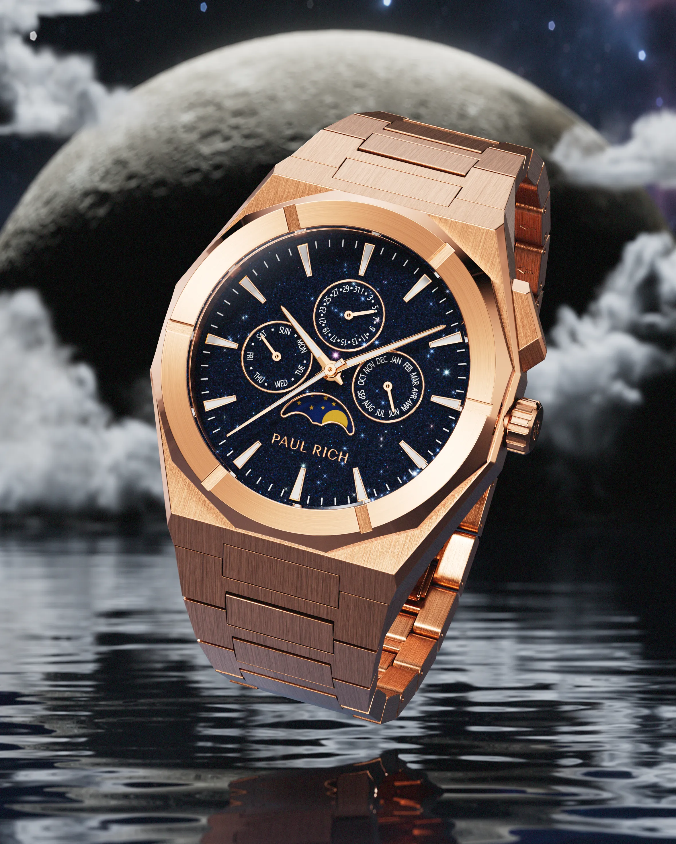 Moonphase Star Dust II Rose Gold sold by Paul Rich product image thumbnail 5