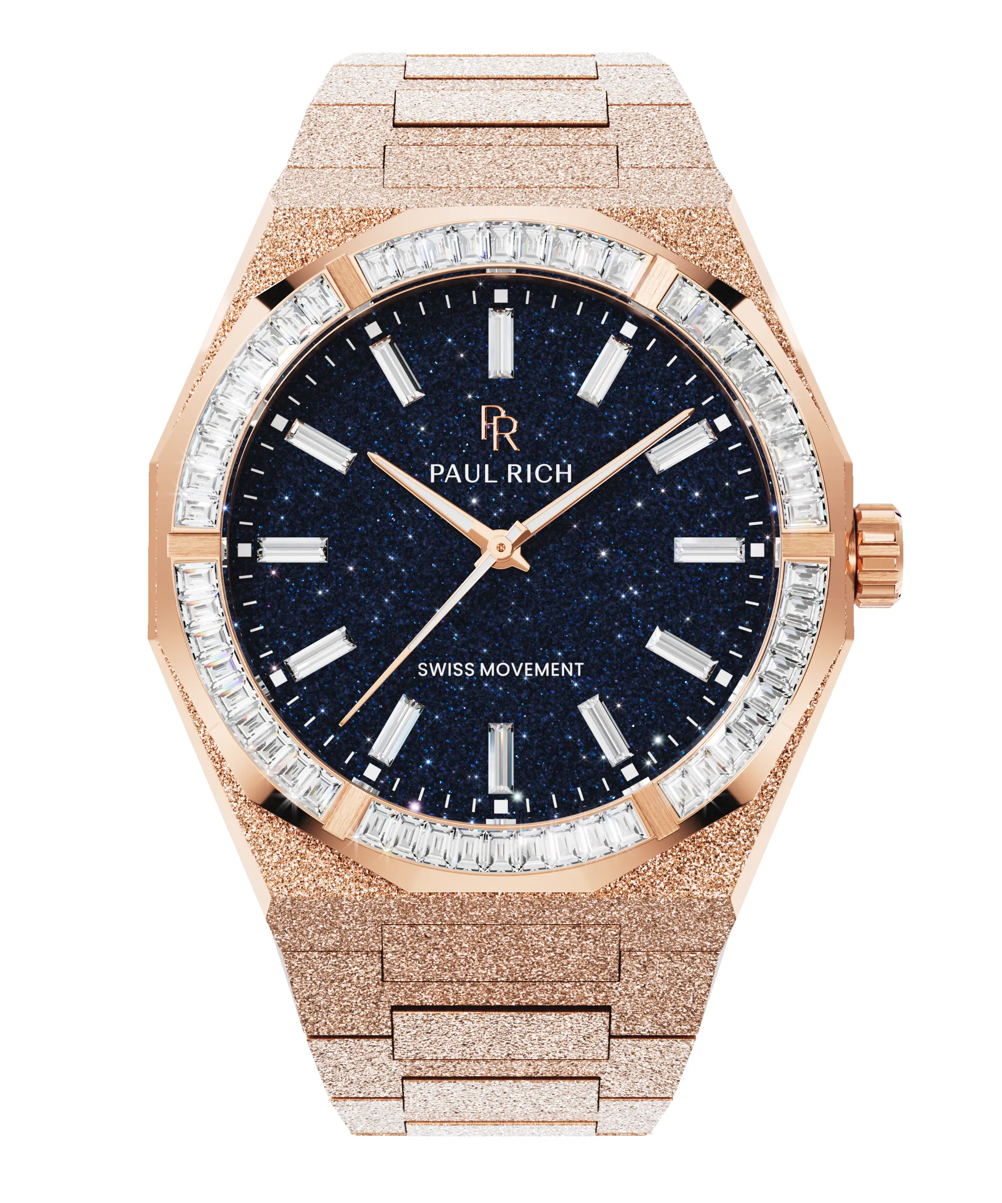 Moissanite Frosted Star Dust II Rose Gold sold by Paul Rich