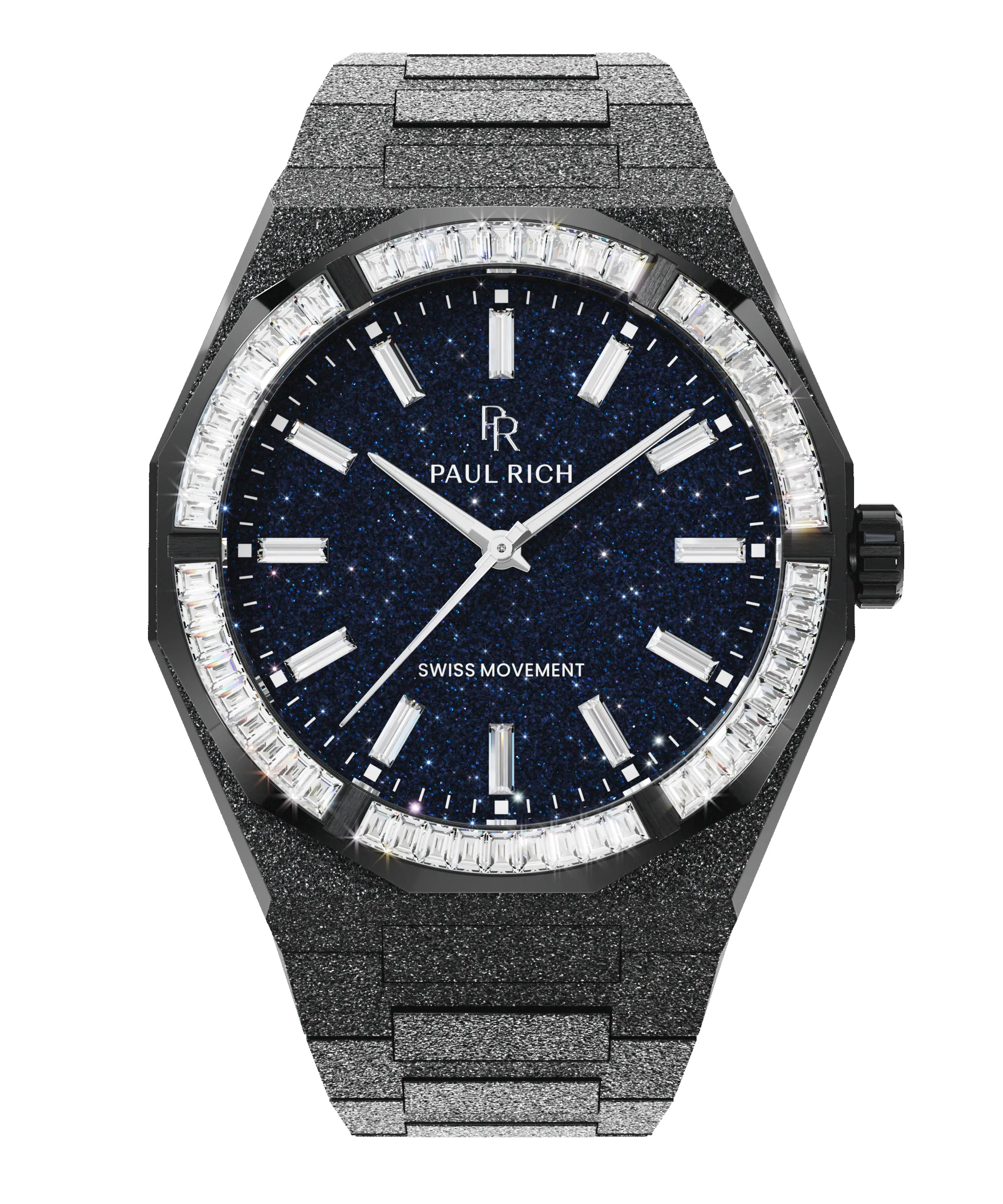 Moissanite Frosted Star Dust II Black sold by Paul Rich