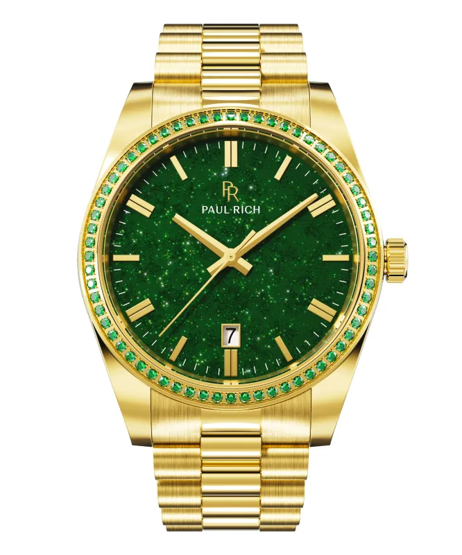 Legacy Gold - Aventurine Green Emerald sold by Paul Rich