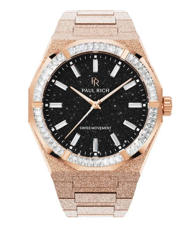 Moissanite Frosted Star Dust II - Void Rose Gold sold by Paul Rich