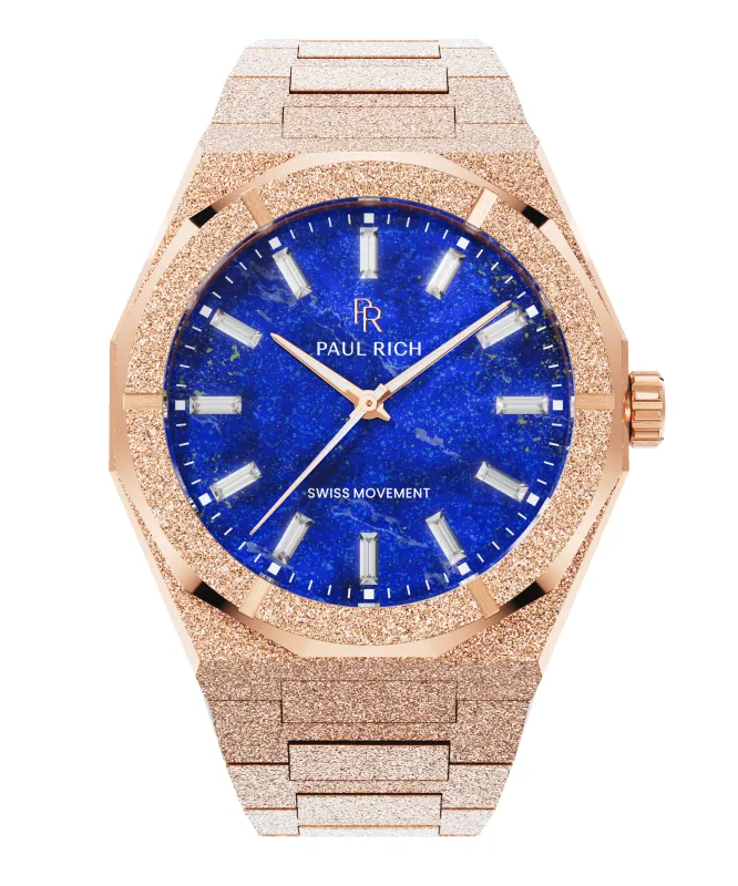 Frosted Star Dust II Lapis Nebula - Rose Gold made by Paul Rich