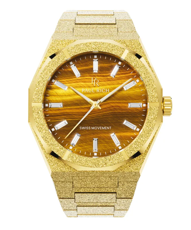 Frosted Star Dust II Tiger Flare - Gold made by Paul Rich