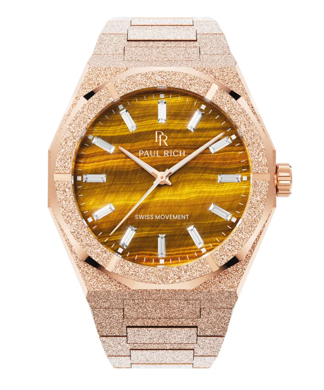 Frosted Star Dust II Tiger Flare - Rose Gold made by Paul Rich