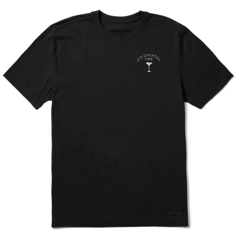 Men's It's Cocktail Time Short Sleeve Tee sold by Life is Good