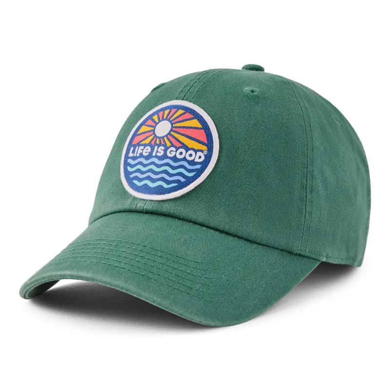 Adult Unisex Peace Love & Good Dogs Patch Chill Cap sold by Life is Good
