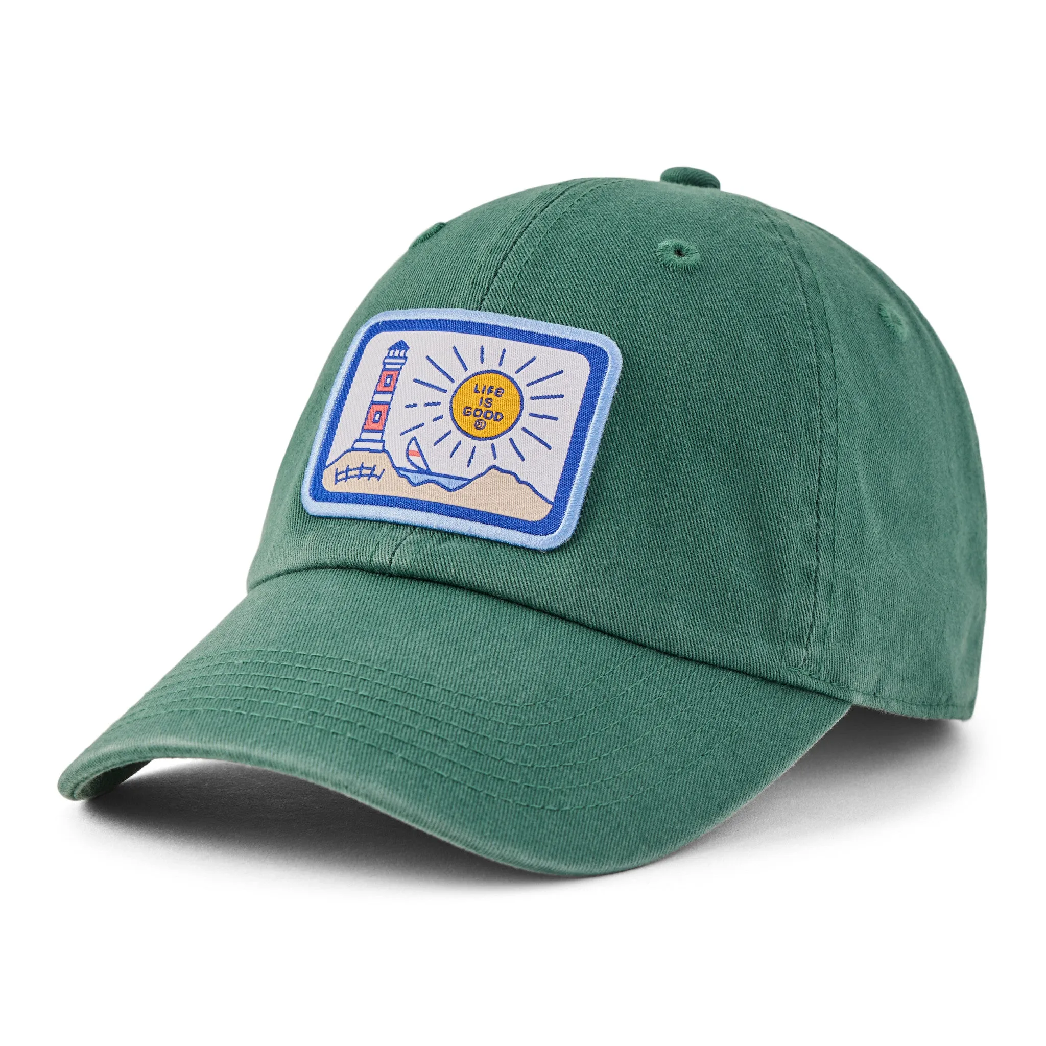 Adult Unisex Lighthouse Patch Chill Cap sold by Life is Good