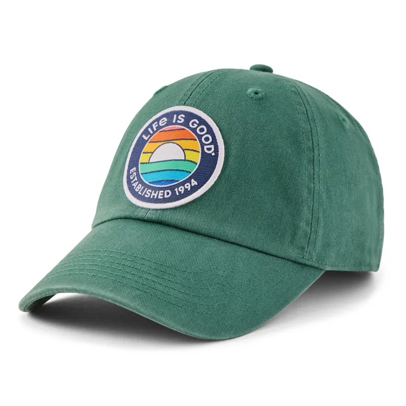 Adult Unisex Waves Sunset Patch Chill Cap sold by Life is Good