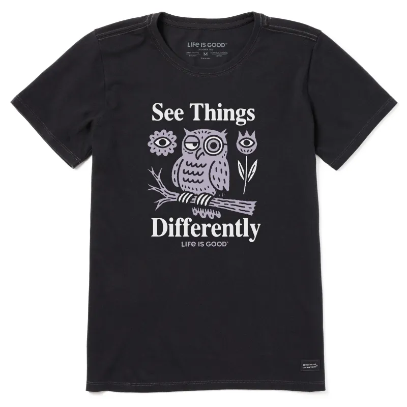 Women's See Things Differently Short Sleeve Tee sold by Life is Good