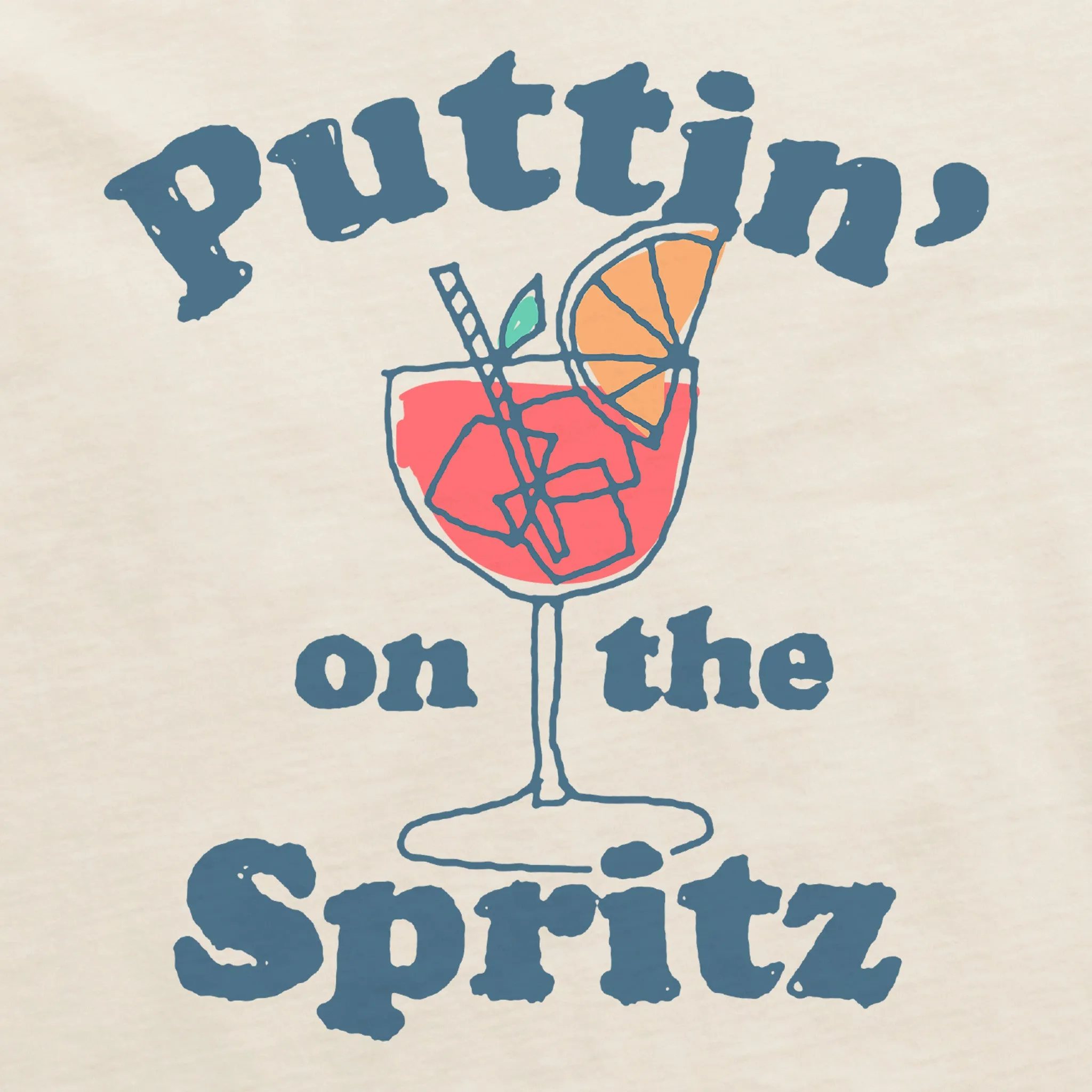 Women's Puttin' on the Spritz Crusher-LITE Shrunken Tee sold by Life is Good product image thumbnail 2