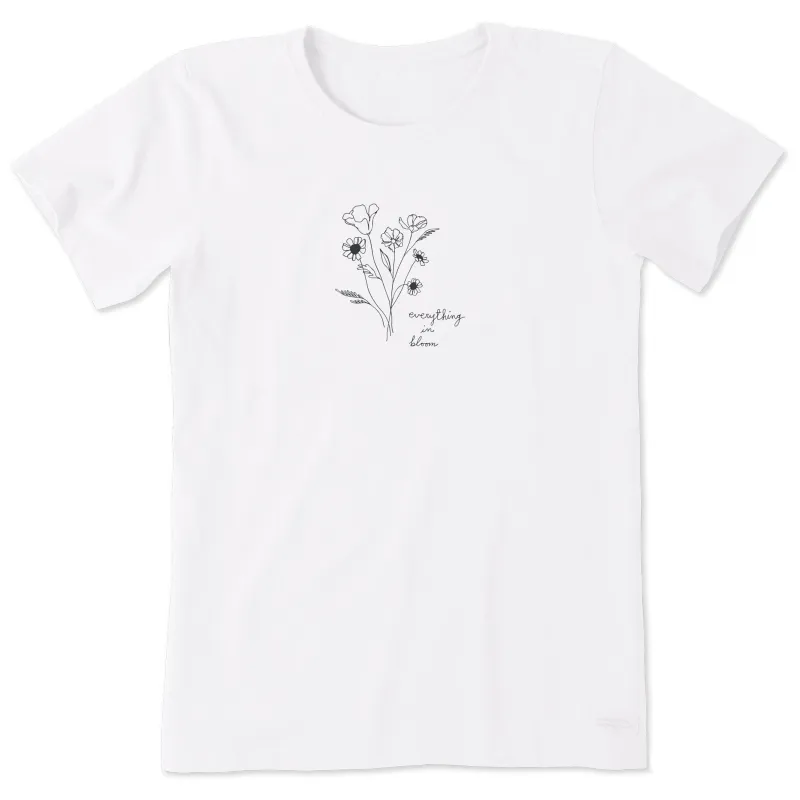 Women's Everything in Bloom Short Sleeve Tee sold by Life is Good