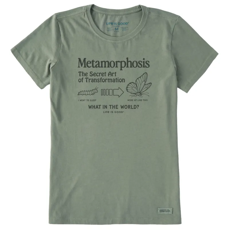 Women's Metamorphosis Short Sleeve Crusher Tee sold by Life is Good