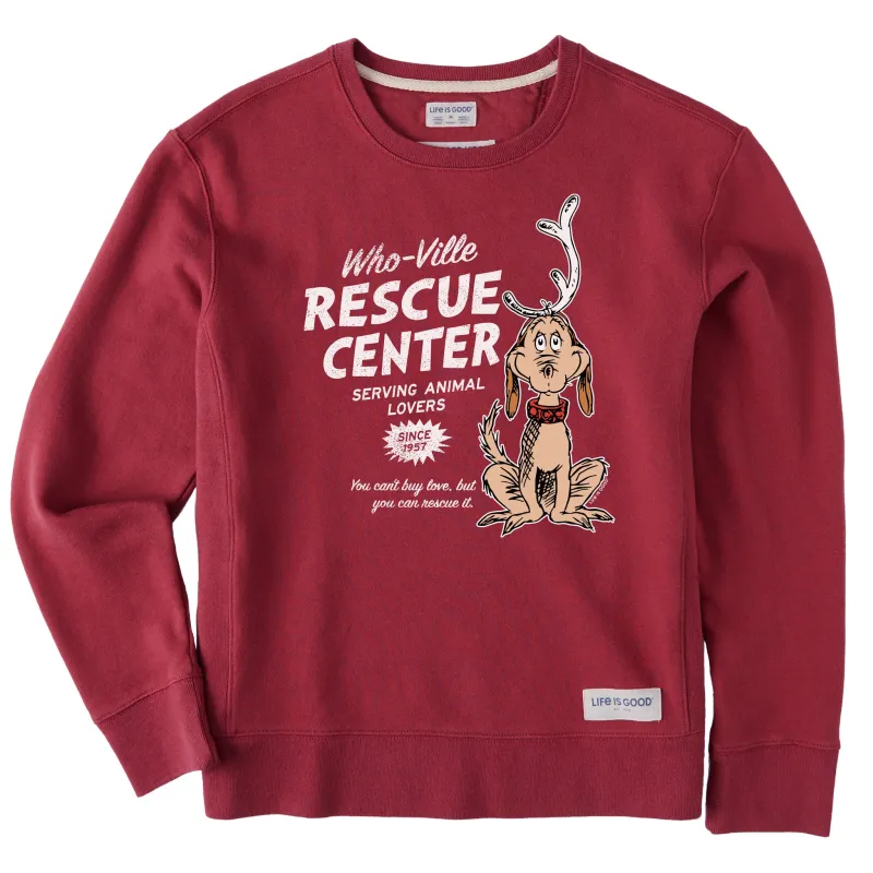 Women's WhoVille Rescue Center In Color Simply True Crew sold by Life is Good