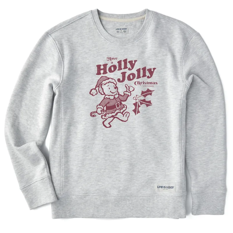 Women's Holly Jolly Winnie Simply True Crew sold by Life is Good