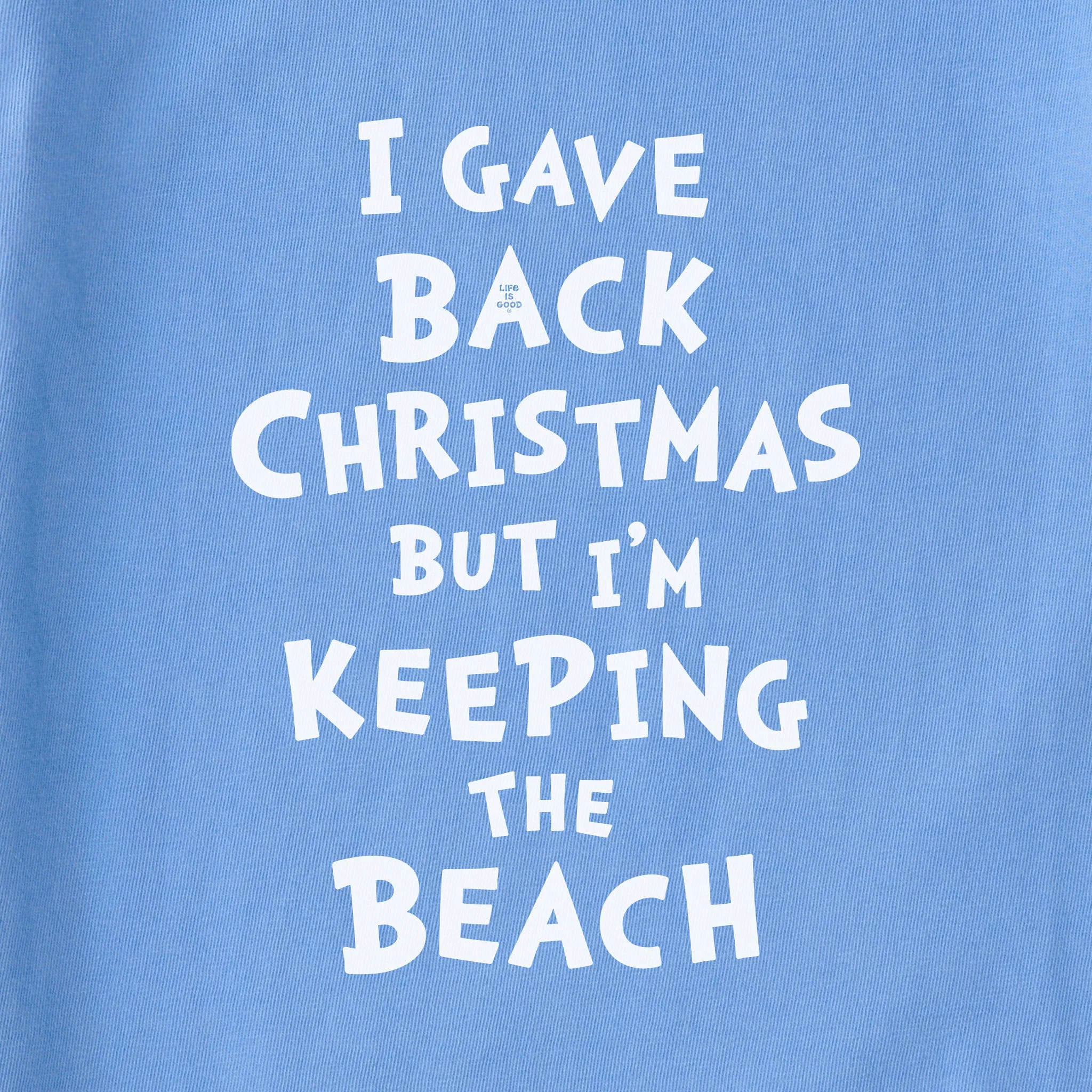 Women's Grinch Gave Back Christmas Beach Short Sleeve Crusher Tee sold by Life is Good product image thumbnail 3