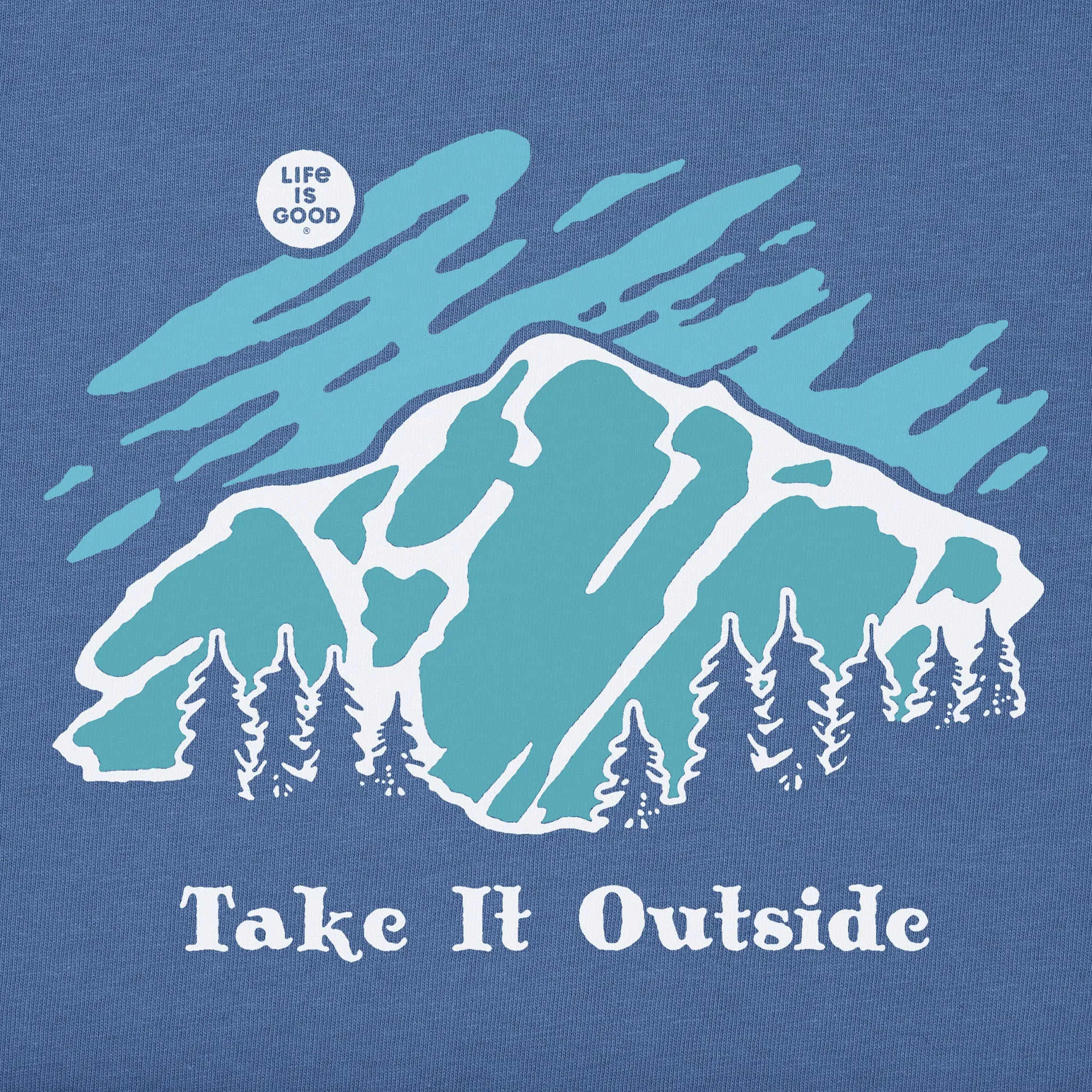 Women's Nostalgic Landscape Take it Outside Long Sleeve Crusher Tee sold by Life is Good product image thumbnail 2